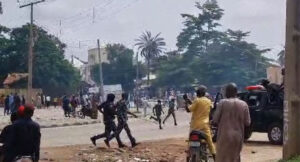 BREAKING: Protesters Set NCC Gatehouse Ablaze in Kano, Youths Vow to Storm Emir’s Palace in Bauchi [VIDEO]