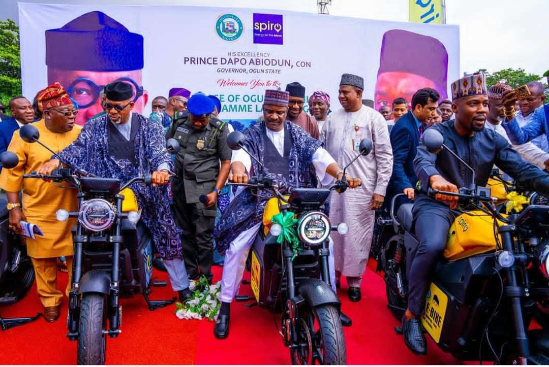 Abiodun Launches Electric Motorcycles to Address Transportation Costs