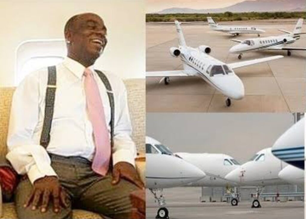 Bishop Oyedepo private jets