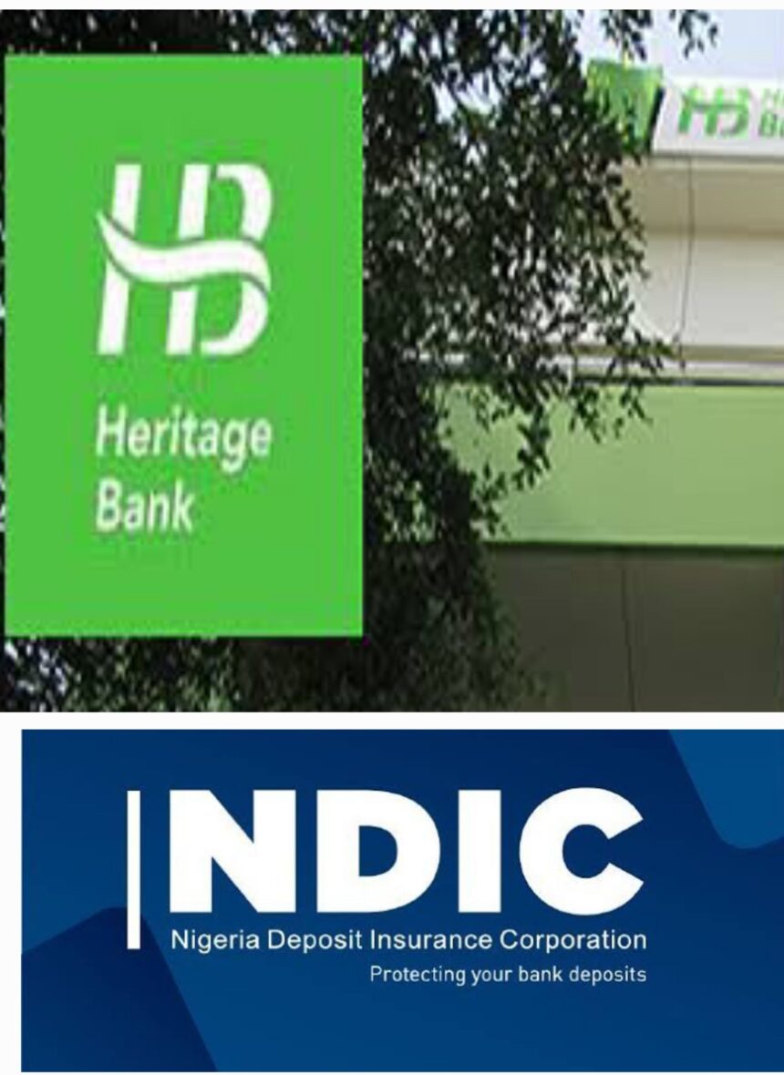 NDIC Reveals How To Pay Back Heritage Bank Customers' Deposits