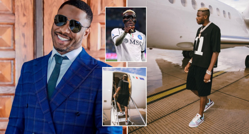 Ighalo Reacts As Osimhen Flaunting Private Jet