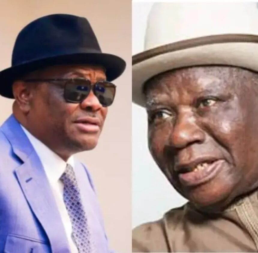 Edwin Clark Exposes How Jonathan, Wife, Others Forced Wike On Rivers State