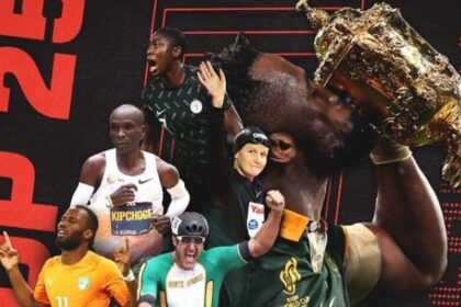 FULL LIST: Oshoala, Eto’o, Nkwocha, Adesanya, Kamaru Make ESPN’s Best 25 African Athletes