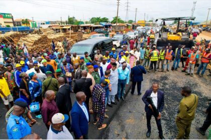 Compassion in Action: Jubilation in Ogun as Dapo Abiodun Expedites Road Repairs