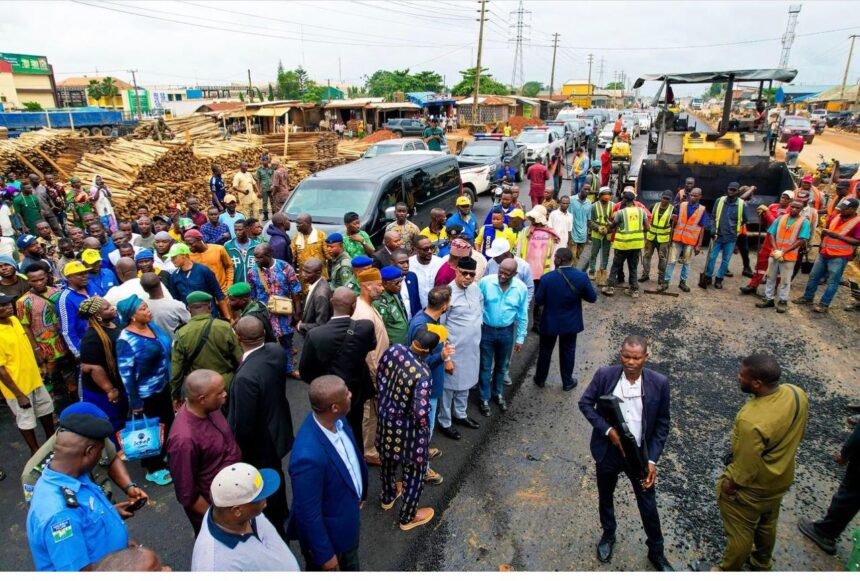 Compassion in Action: Jubilation in Ogun as Dapo Abiodun Expedites Road Repairs