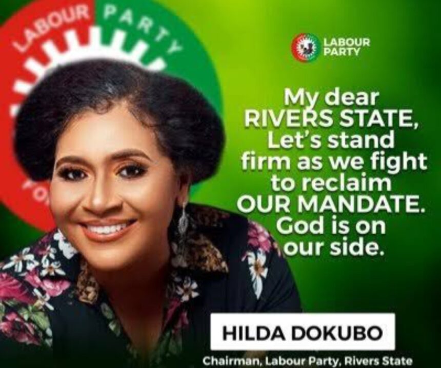 Popular Actress, Hilda Dokubo Suspended As Rivers LP Chairman Over Alleged Financial Misconduct, Abuse of Office