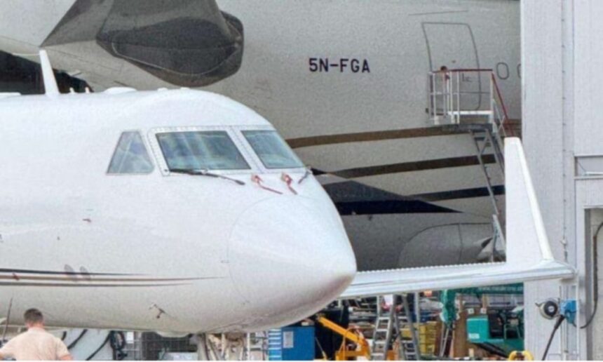 Photo of Tinubu’s N150billion New Private Jet Hits the Internet