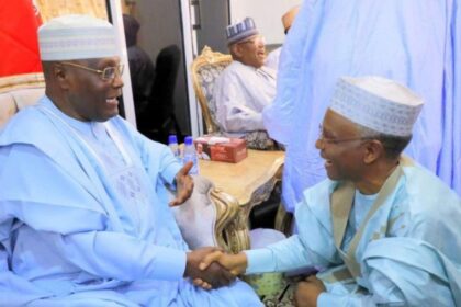 JUST IN: Atiku, El-Rufai, Tambuwal Meet in Abuja [PHOTOS]