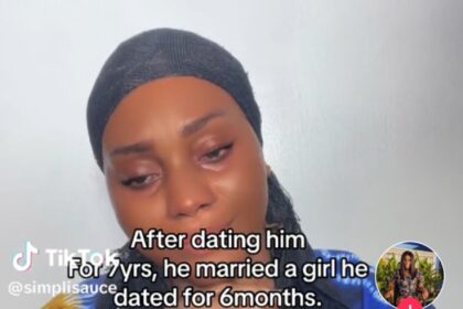 VIDEO: Mixed Reactions; Lady Burst Into Tears As Ex-Boyfriend She Dated For 7 Years Marries New Partner After 6 Months