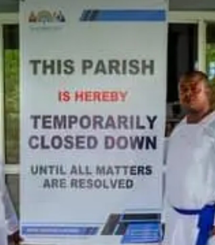 Celestial Church ketu Alapere closed