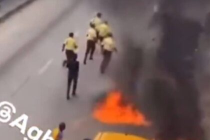 TRAGEDY: Lagos Driver Sets Self, Lagos Traffic Managers, LASTMA Ablaze [VIDEO]