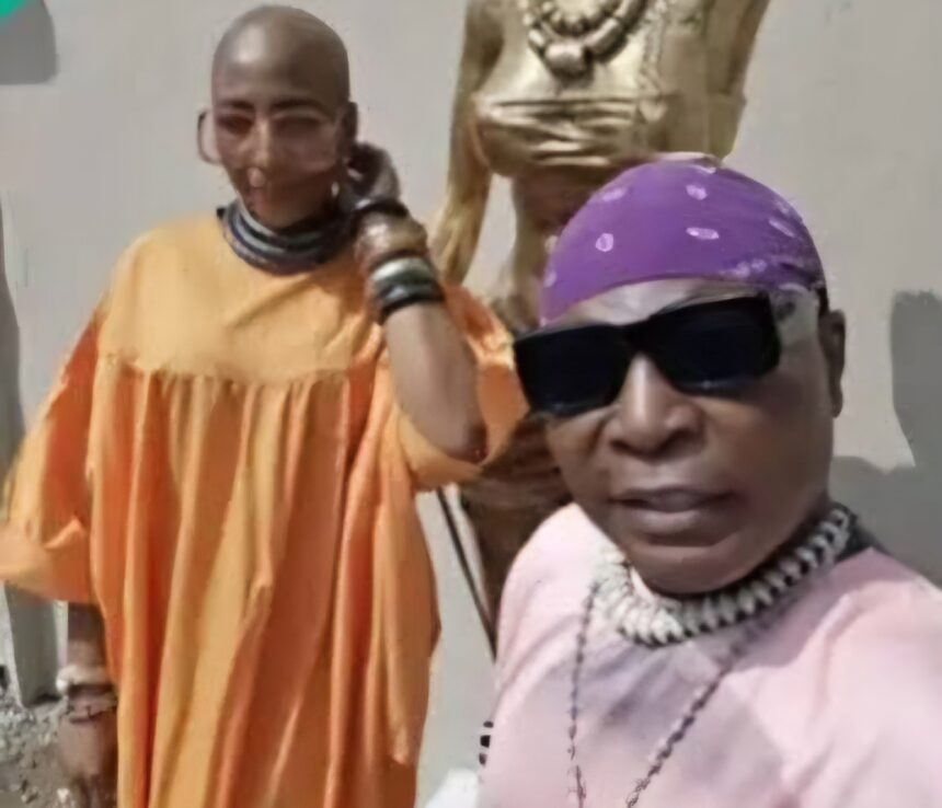 Charly Boy and Daughter