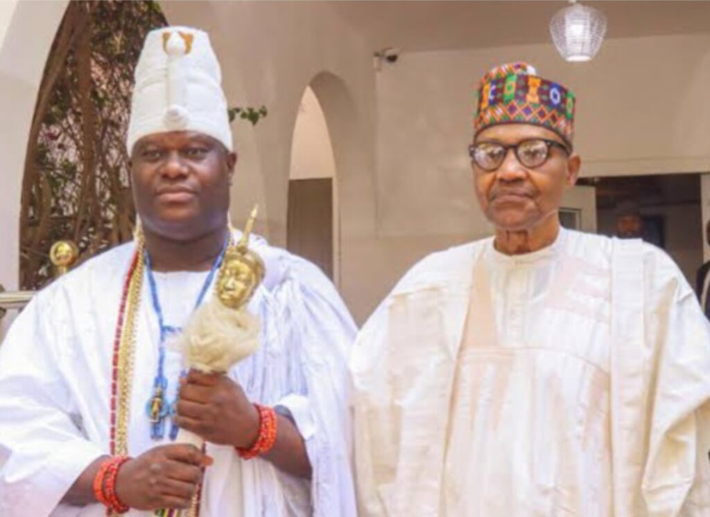 Ooninof Ife and Buhari in Daura Katsina state