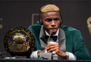 No Congratulations? Osimhen Reacts To Lookman’s CAF Award